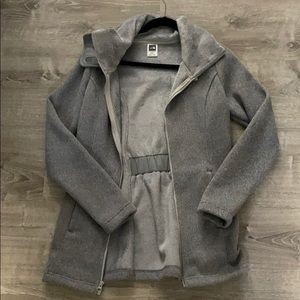 Gray North Face Jacket